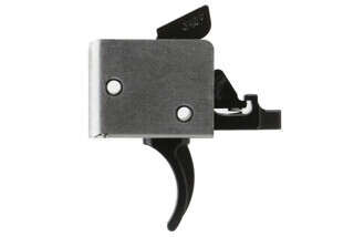 The CMC AR-15 AR-10 Drop-In two Stage 2lb Set 2lb Release Curved Trigger fits in Mil-Spec lower receivers with .154in pin